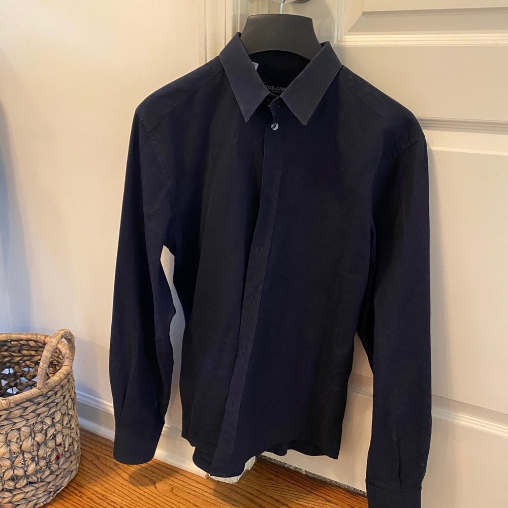 Dolce and Gabbana D&G Men’s Martini Dress Shirt